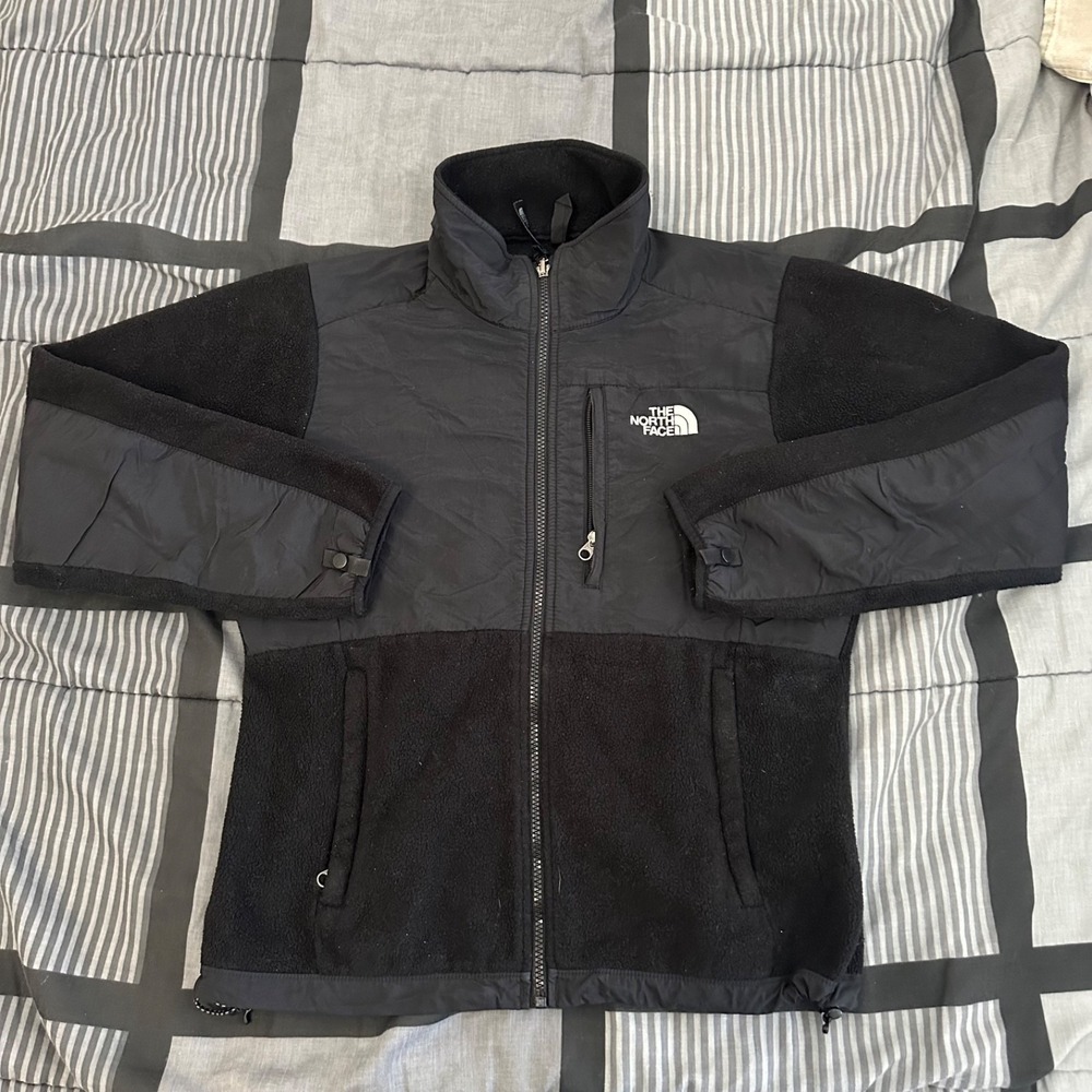 Vintage The North Face‎ Denali Jacket Size Women's Small Black Fleece